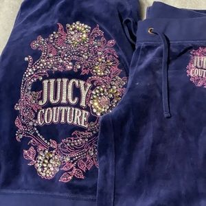 Size 7 Purple Juicy Couture jump suit